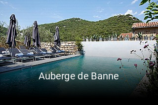 Auberge de Banne plan d'ouverture