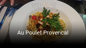 Au Poulet Provencal heures d'affaires