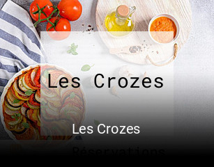 Les Crozes plan d'ouverture