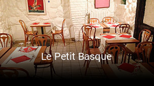 Le Petit Basque plan d'ouverture