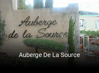 Auberge De La Source ouvert