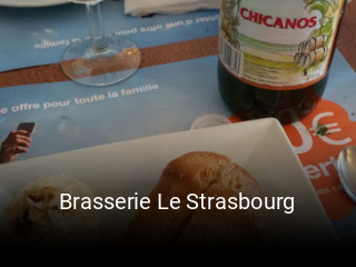 Brasserie Le Strasbourg plan d'ouverture