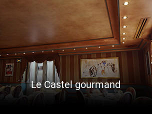 Le Castel gourmand plan d'ouverture