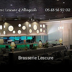 Brasserie Lescure heures d'ouverture