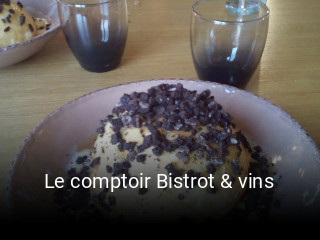 Le comptoir Bistrot & vins plan d'ouverture