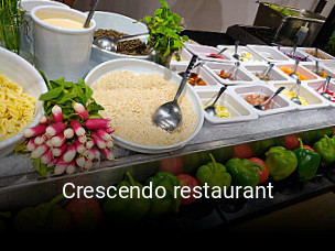 Crescendo restaurant plan d'ouverture