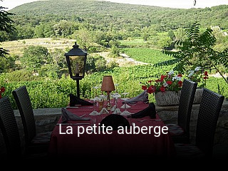 La petite auberge heures d'ouverture