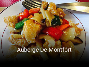 Auberge De Montfort plan d'ouverture