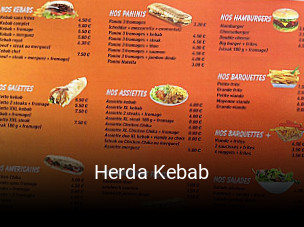 Herda Kebab heures d'ouverture