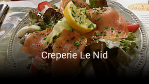 Creperie Le Nid heures d'ouverture