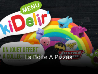 La Boite A Pizzas heures d'affaires