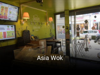 Asia Wok plan d'ouverture