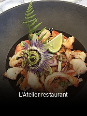 L'Atelier restaurant plan d'ouverture