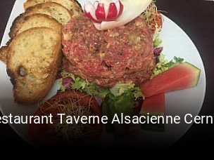 Restaurant Taverne Alsacienne Cernay ouvert