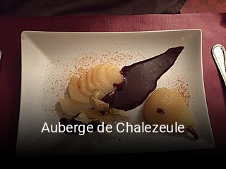 Auberge de Chalezeule heures d'affaires