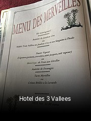 Hotel des 3 Vallees ouvert