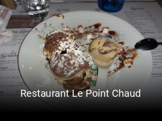 Restaurant Le Point Chaud heures d'ouverture