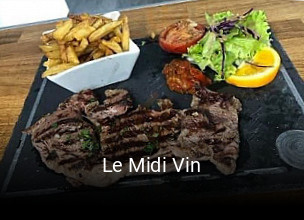 Le Midi Vin heures d'ouverture