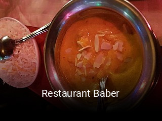 Restaurant Baber plan d'ouverture