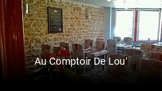 Au Comptoir De Lou' heures d'affaires