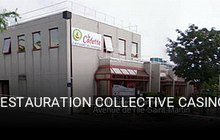 RESTAURATION COLLECTIVE CASINO heures d'affaires