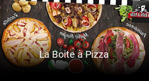 La Boite à Pizza plan d'ouverture