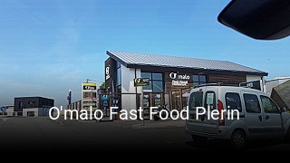 O'malo Fast Food Plerin plan d'ouverture