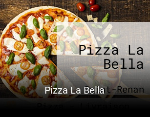 Pizza La Bella plan d'ouverture