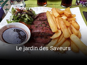 Le jardin des Saveurs plan d'ouverture