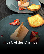 La Clef des Champs heures d'ouverture