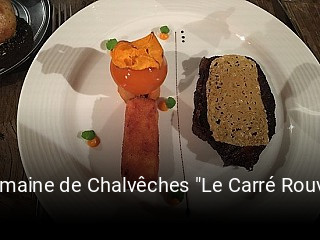 Domaine de Chalvêches "Le Carré Rouve" plan d'ouverture