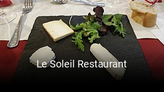 Le Soleil Restaurant ouvert