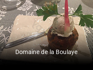 Domaine de la Boulaye heures d'ouverture