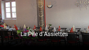 La Pile d'Assiettes ouvert