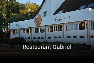 Restaurant Gabriel ouvert