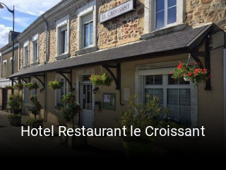 Hotel Restaurant le Croissant heures d'ouverture