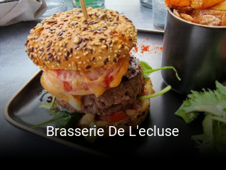 Brasserie De L'ecluse plan d'ouverture