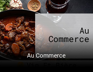 Au Commerce heures d'ouverture