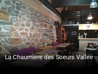 La Chaumiere des Soeurs Vallee ouvert