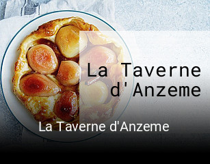 La Taverne d'Anzeme ouvert