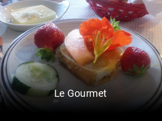 Le Gourmet plan d'ouverture