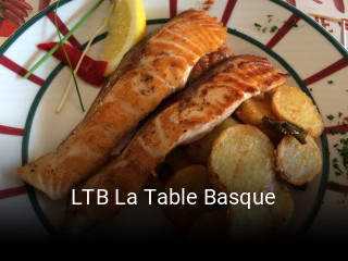 LTB La Table Basque plan d'ouverture