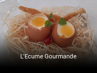 L'Ecume Gourmande plan d'ouverture