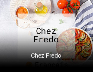 Chez Fredo plan d'ouverture