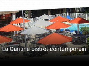 La Cantine bistrot contemporain heures d'ouverture