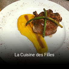 La Cuisine des Filles heures d'ouverture