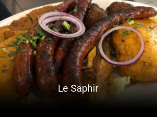 Le Saphir ouvert