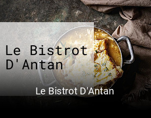 Le Bistrot D'Antan heures d'affaires