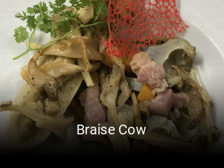 Braise Cow ouvert