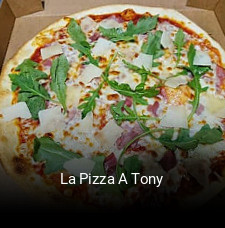 La Pizza A Tony plan d'ouverture